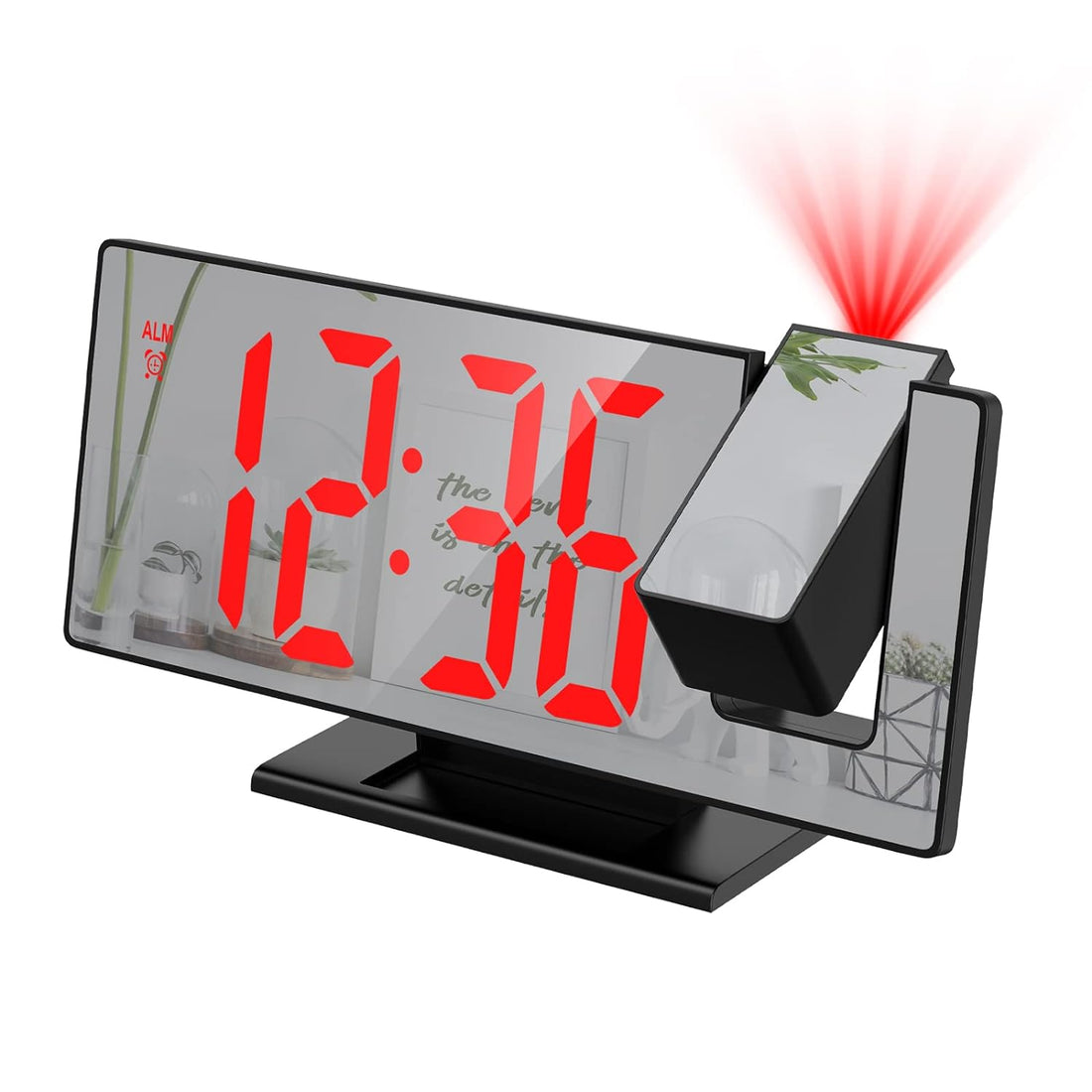 Newest 180° Projection Alarm Clock