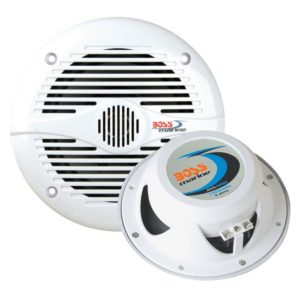 BOSS AUDIO MR50W/MR50 2-WAY MARINE SPEAKER (5.25inch)