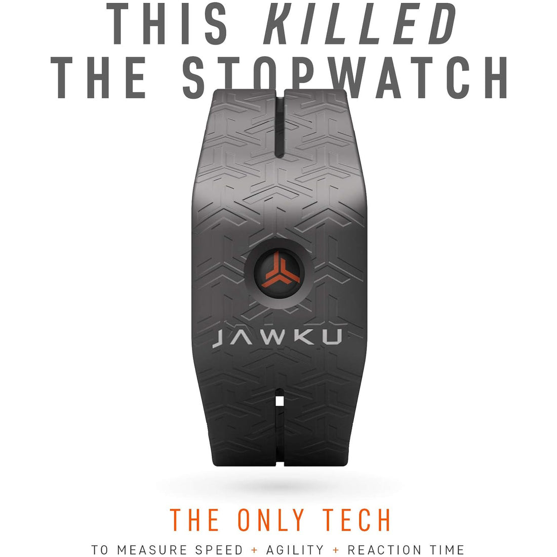 JAWKU Speed - The First Wearable to Measure Sprint Speed, Agility, Reaction Time/Test, Train and Track Performance