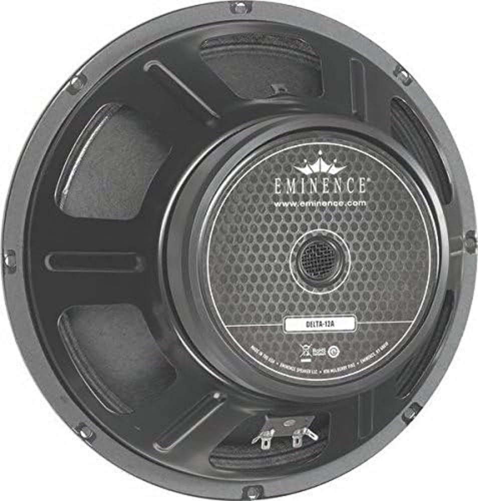 Eminence American Standard Delta12A 400 Watt Speaker (Black)