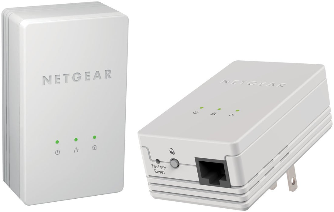 NETGEAR Powerline 200Mbps Mini Adapter - Starter Kit (XAVB301)