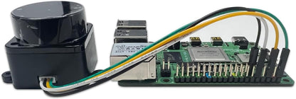 WayPonDEV FHL-LD19 360 Degree 2D Lidar Distance Sensor Kit – Close-up Detail