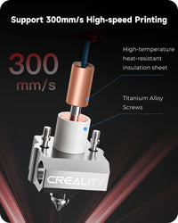 Creality Official Spider Hotend 3.0 Pro, Supporting 300℃ High Temperature Printing, Compatible with Creality Ender 3, Ender 3v2, Ender 3 pro, Ender 5 Series and CR-10 Series 3D Printer