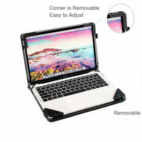 Protective Case Cover Compatible with Lenovo IdeaPad Flex 5i 13 Chromebook Gen 6 13" Intel 13.3 inch Laptop Notebook Sleeve PU Leather Stand Hard Shell
