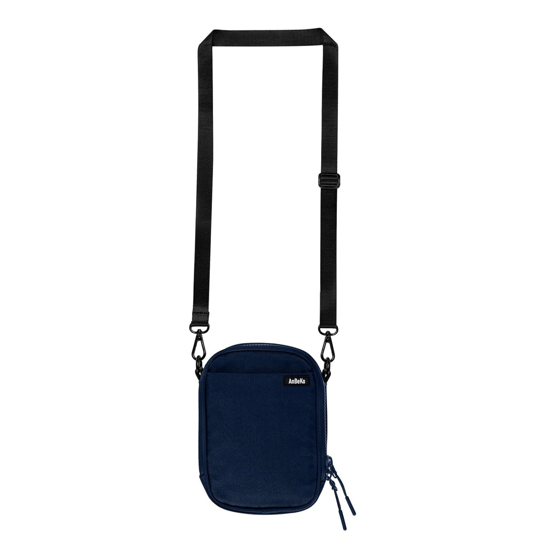 ANBEKO Small Easy Access Crossbody Bag, 6 Wearing Ways Sling Purse for Women Men Girls Travel, Fashion Mini Fanny Pack, deep blue, one_size, Basic