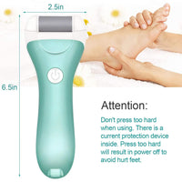 Foot Scrubber Electric Callus Remover, 18-in-1 Rechargeable Electric Foot File Hard Skin Remover IPX7 Waterproof Pedicure Tool with 3 Roller Heads and 2 Speeds for Dead Skin Remover Cracked Heels
