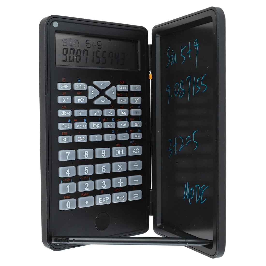 Collectibles, Scientific Calculator in Classic Black - Perfect for Accounting, Engineering, Office Work - Showcases an Mini LCD with 240 Functions - Best for Handwriting