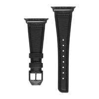 Case-Mate - Apple Watch Band - 38mm - PEBBLED LEATHER - Series 3 Apple Watch Band - Black