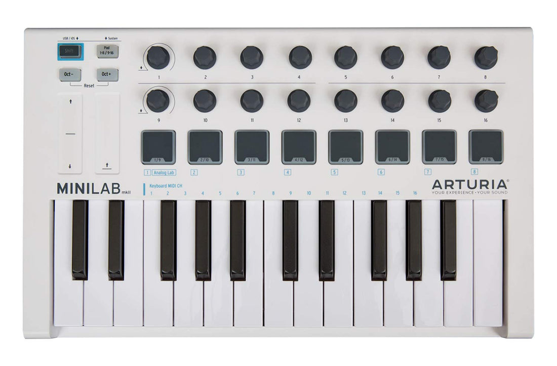 Arturia MINILAB mkII universal MIDI Controller with 1 Year Extended
