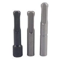 Durable 1/4inch Socket Converter Bit Holder 3Pcs Socket Adaptor Converter with Hex Shank for SDS Hammer Drill