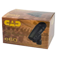 CAD e70 Modular Dual-capsule Condenser Microphone, Black