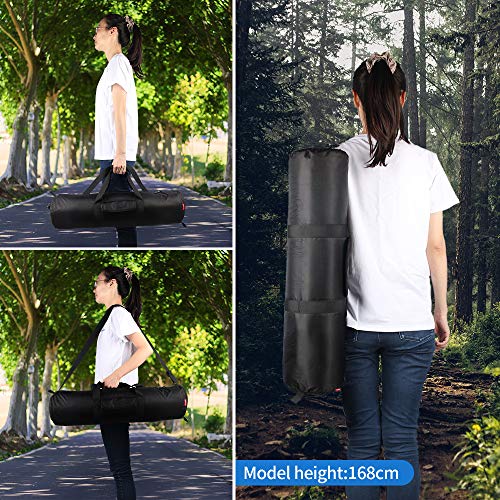 HEMMOTOP Tripod Bag: 25.6x7x7in Tripod Carrying Case Heavy – Feature Highlight