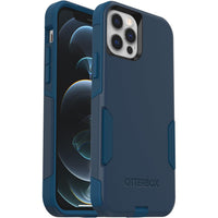 OtterBox Commuter Series Case for iPhone 12 & iPhone 12 Pro (Only) - Non-Retail Packaging - Bespoke Way (Blue)