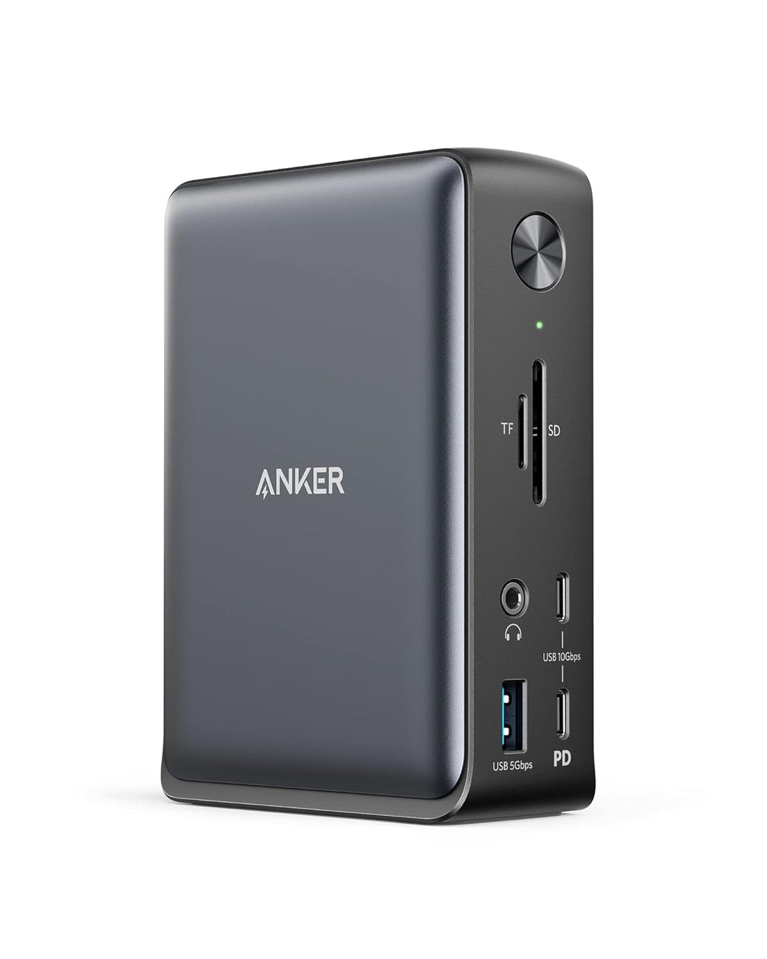 Anker Docking Station, PowerExpand 13-in-1 USB-C Dock for USB-C Laptops, 85W Charging for Laptop, 18W Charging for Phone, 4K HDMI, 1Gbps Ethernet, Audio, USB-A Gen 1, USB-C Gen 2, SD 3.0