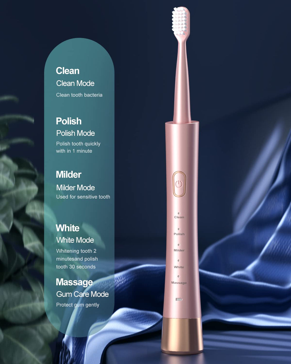 Sonic Toothbrush Pink