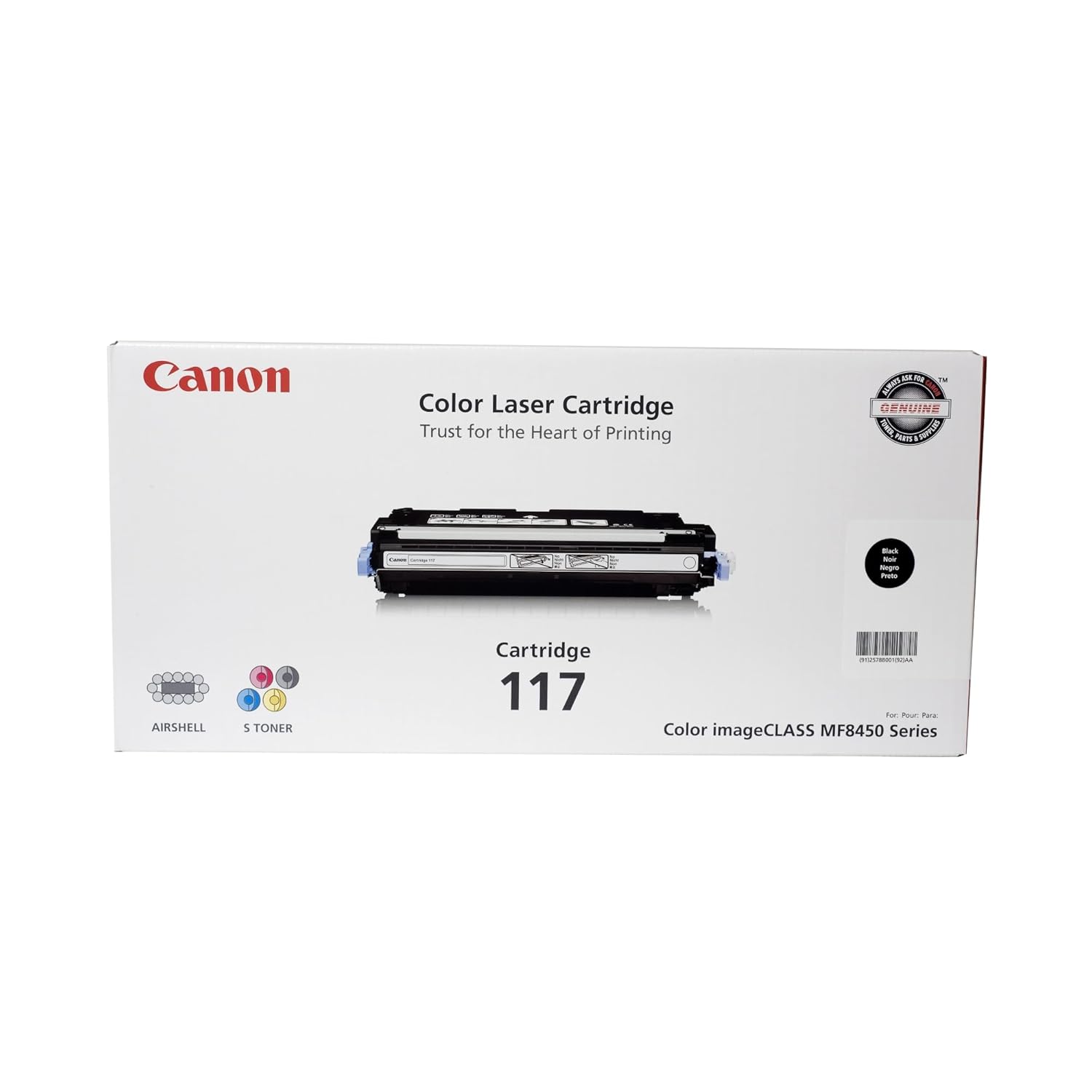 Canon 117 Toner Cartridge - Black