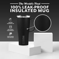 BrÃƒ¼Mate Toddy XL - 32oz 100% Leak Proof Insulated Coffee Mug with Handle & Lid - Stainless Steel Coffee Travel Mug - Double Walled Coffee Cup (Matte Black)