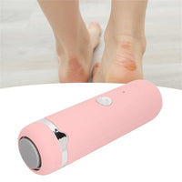 Portable Foot File Callus Remover, Pedicure Tool Electric Foot File Callus Remover Wireless Rechargeable for Travel (Pink)