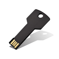 KOOTION 32GB USB Flash Drive, Metal Key Shaped 2.0 USB Memory Stick Pen Drive Black