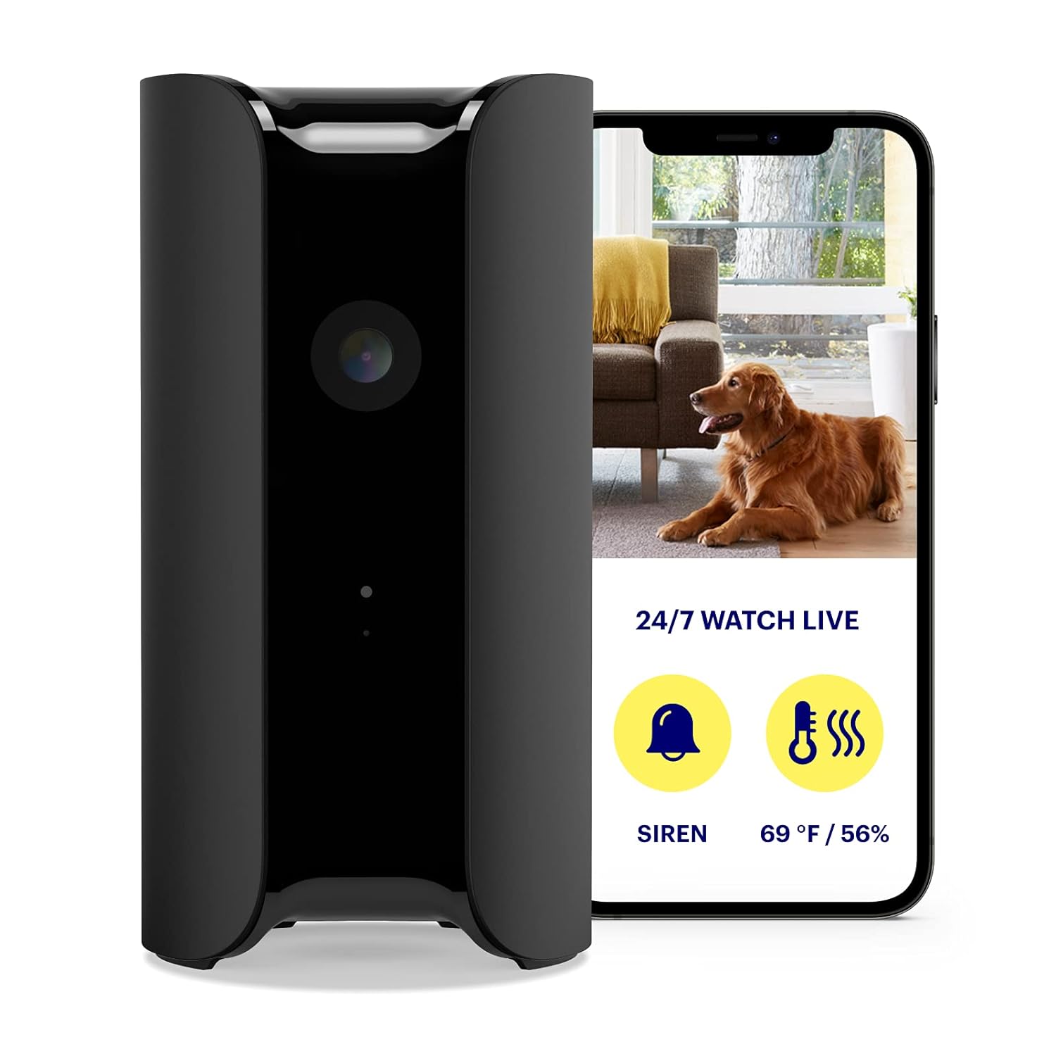 Canary All-in-One Home Security Device - Black