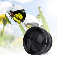 52mm telephoto lens52mm 2X mag,Lens,52mm 2X Magnification HD Tele Converter Telephoto Lens for 52mm Mount Camera