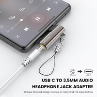 MOSWAG USB C to 3.5mm Jack Type C Headphone Adapter Right Angled Aux Mic Audio Dongle Zinc Alloy Headphone Adapter Compatible with Samsung Galaxy S23 S22 S21 Ultra,Huawei P50/40/30,Mate 40/30/20