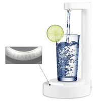 LED Bedside Water Dispenser,Desktop Water Bottle Dispenser,New Upgrade LED Light and Touch Buttons, Portable 5 Gallon Water Dispenser,with 7 Levels Pumping and Light,Suitable for Home, Office