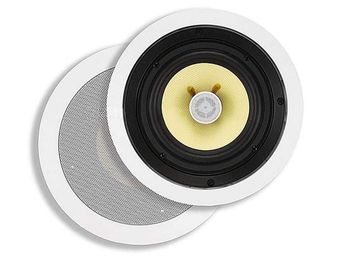 Monoprice Caliber in-Ceiling Speakers, 6.5in Fiber 2-Way (Pair)