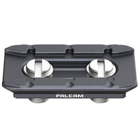 ULANZI FALCAM F22 Three-Position Quick Release Plate, Amera Mounting Adapter Convert 1/4" Thread to F22 QR System, Aluminum Anti-Deflection Camera Accessory Fits for Camera Cage & Handle (Plate Only)