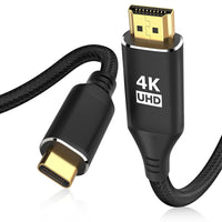USB C to HDMI Cable 10Ft 4K@60Hz, High-Speed USB Type C to HDMI Cable for Home Office, [Thunderbolt 3 Compatible] for MacBook Pro/Air 2020, iPad Air 4, iPad Pro 2021, iMac, S20, XPS 15, and More