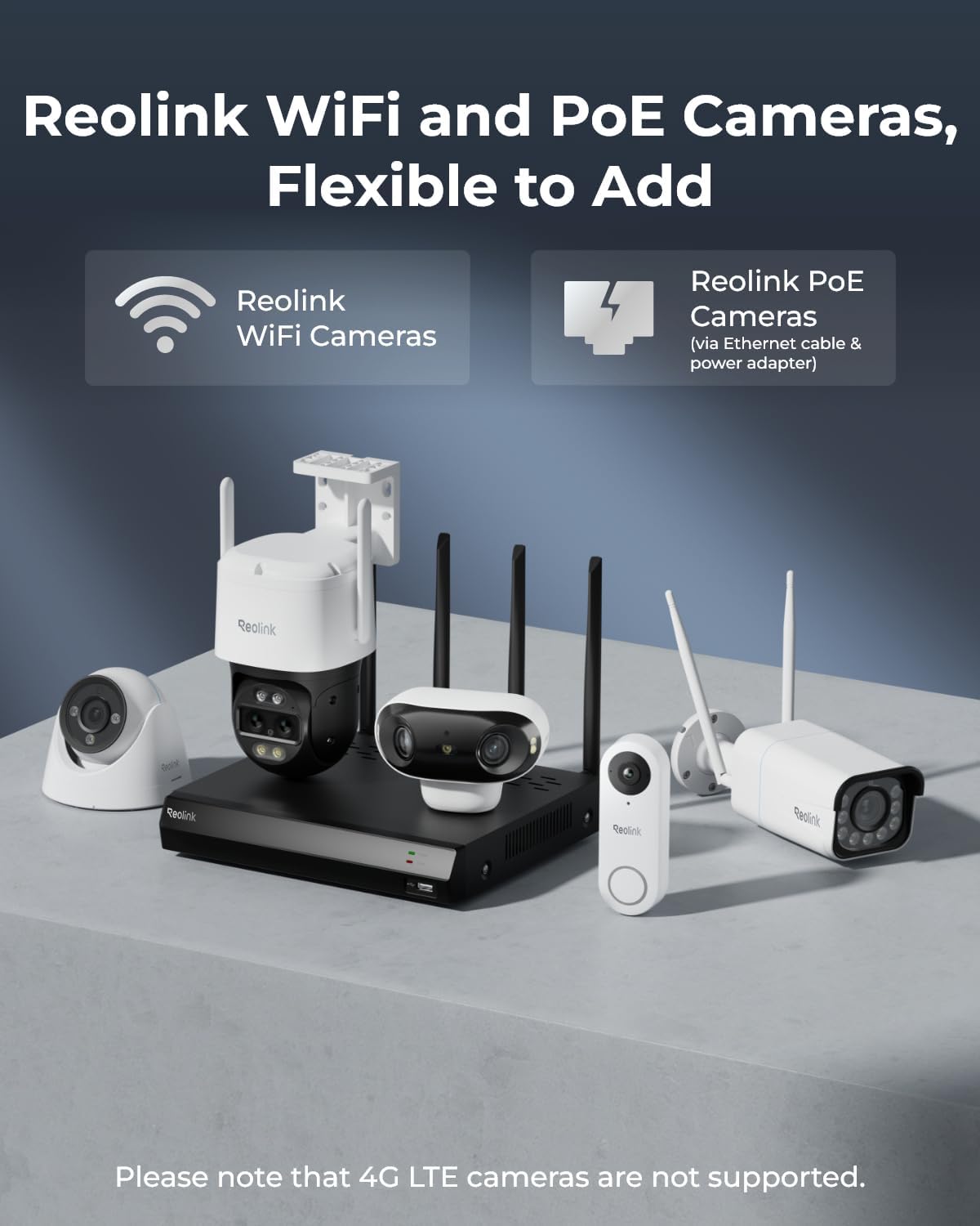REOLINK 4K 16CH WiFi NVR with Wi-Fi 6 and 2.4/5 GHz – In Use