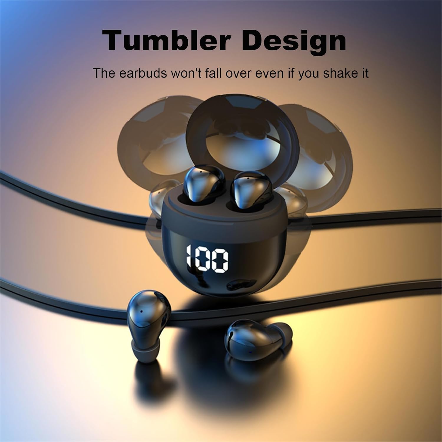 Small Mini Invisible Earbuds for Work Wireless Bluetooth – Close-up Detail