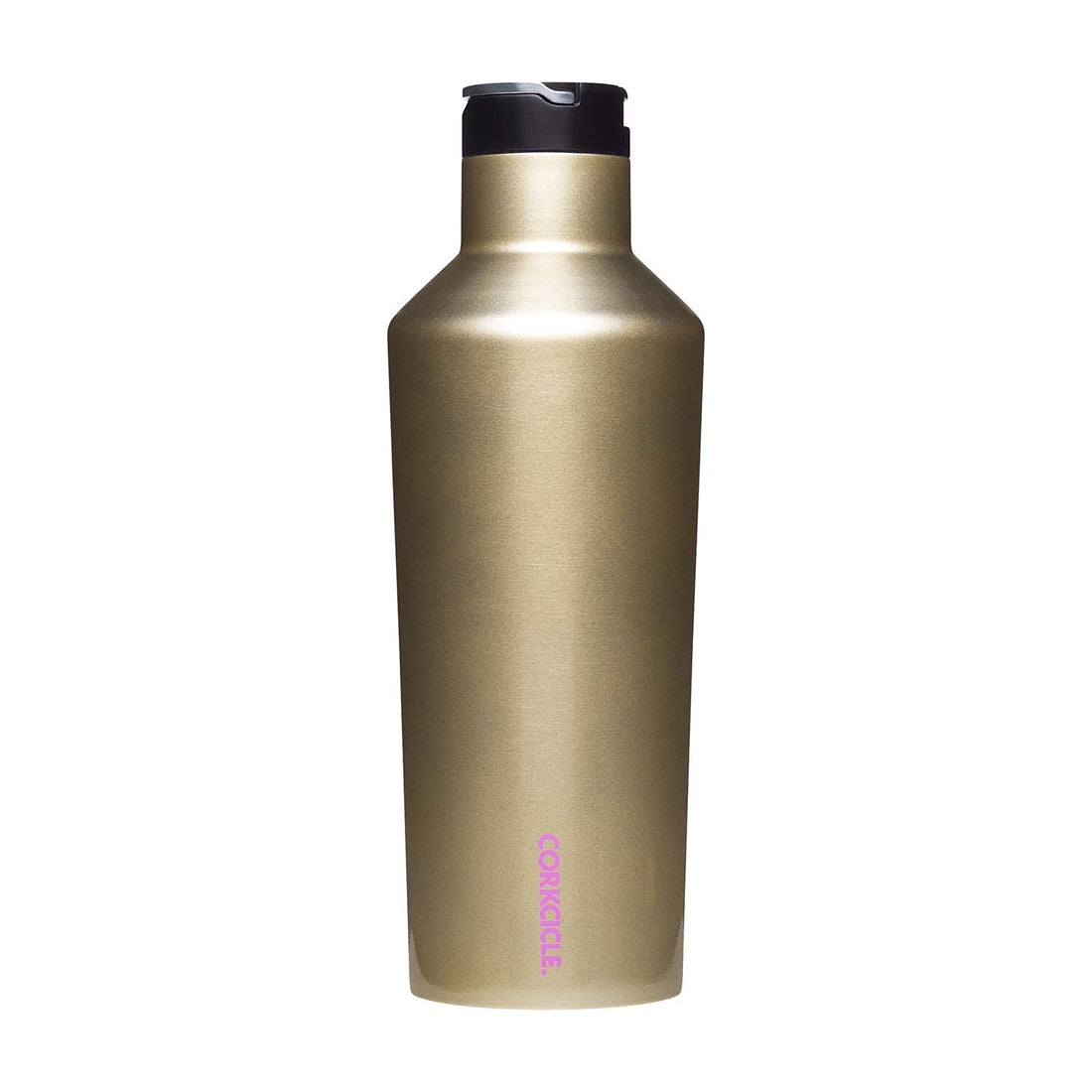 Corkcicle Canteen Sport Collection - Water Bottle & Thermos - Triple Insulated Shatterproof Stainless Steel, 40oz, Glampagne
