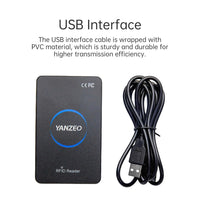 YANZEO SR380 Smart USB RFID ID Card Reader 125 Khz Proximity Sensor Smart Card Reader with USB Cable