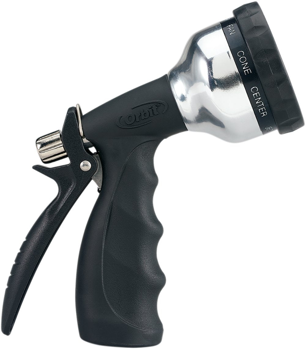 (1) - Orbit Ultralight 10-pattern Turret Pistol Hose Spray Nozzle 58339 , New, Free Sh