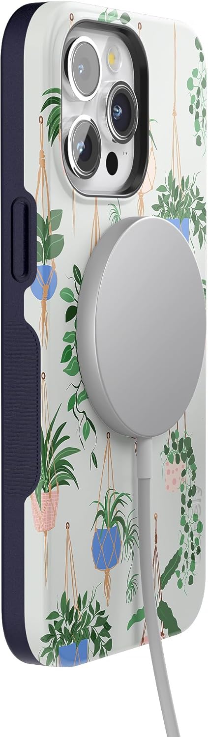 Casely iPhone 15 Pro Max Case | Hanging Around | Potted Plants Bold | Compatible with MagSafe