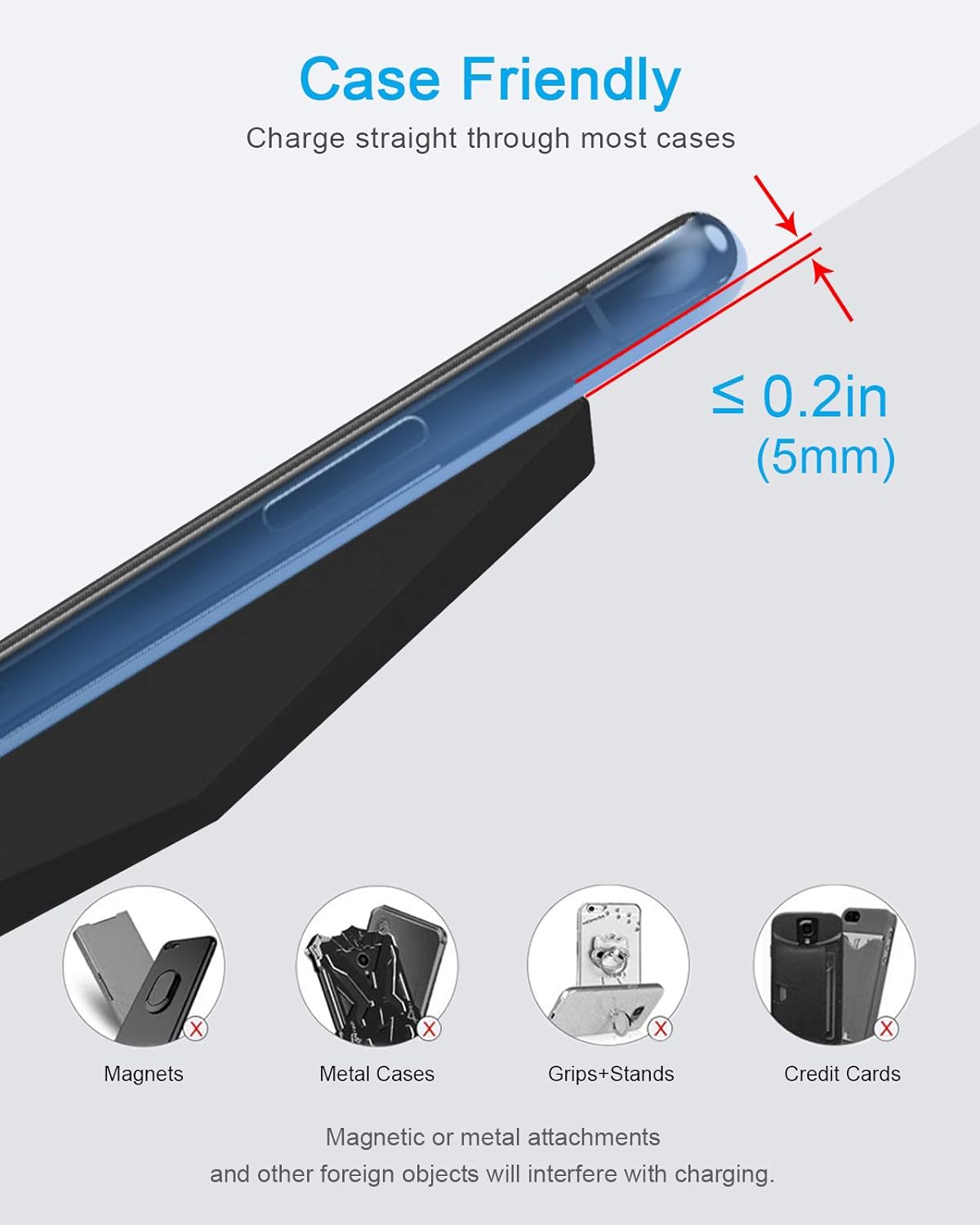 NANAMI 30W Max Wireless Charger, Qi Certified Fast Charging Stand with USB-A Port,Compatible iPhone 13/12/SE 2020/11 Pro/XS Max/XR/X/8 Plus,Galaxy S21 S20 S10 S9 S8, Note 20/10/9/8(with PD Adapter)