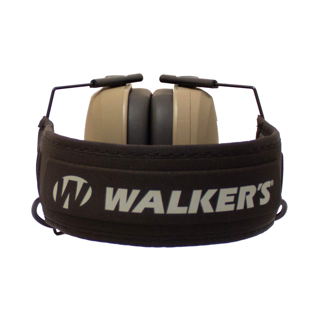 Walkers Razor Slim Electronic Shooting Hearing Protection Muff (Sound Amplification and Suppression) with Protective Case