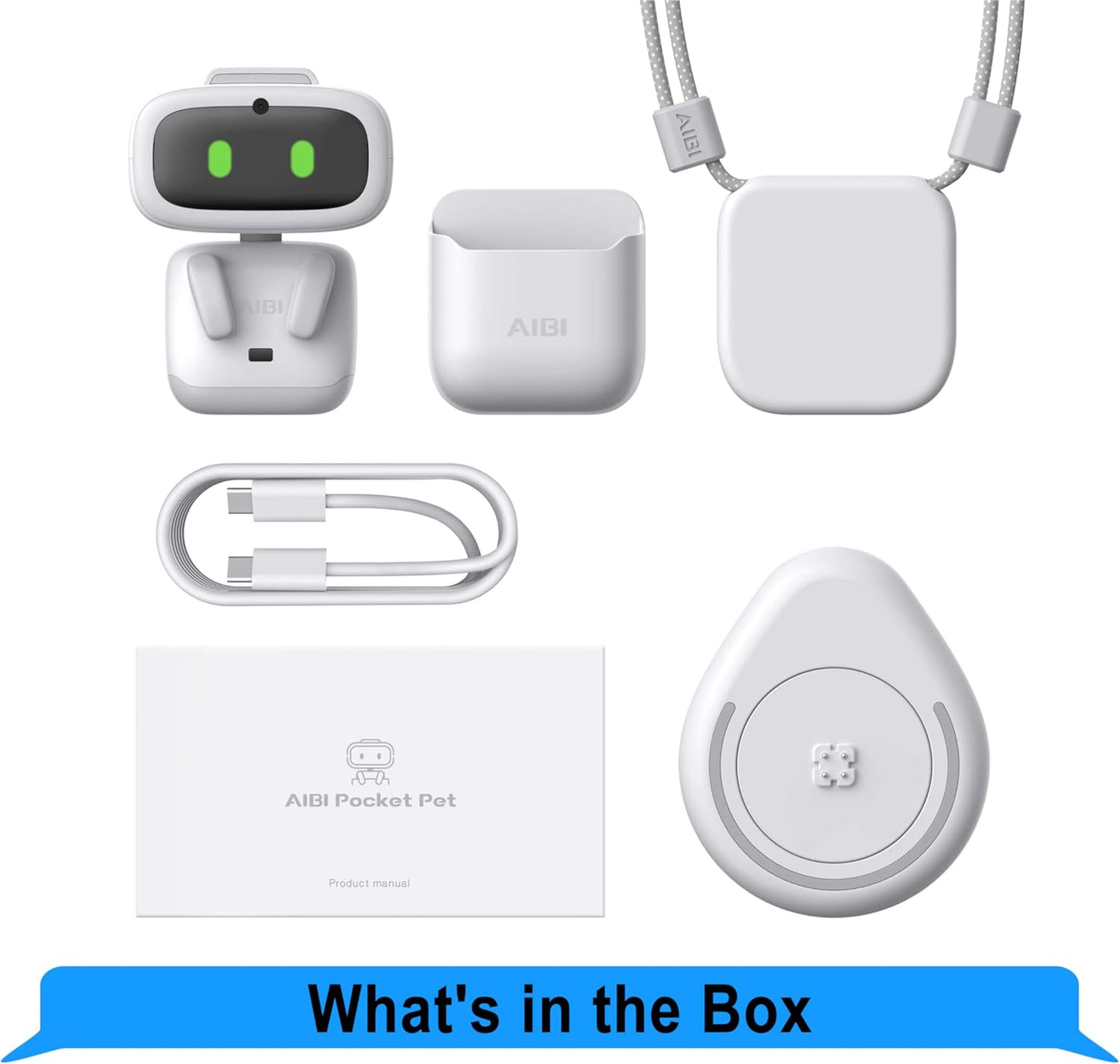 Aibi Pocket Pet: Wearable Robot – Back View