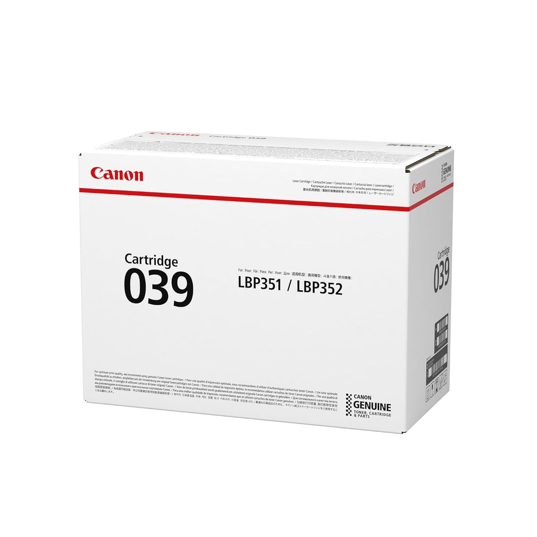 Canon CRG 039 Laser Toner Cartridge