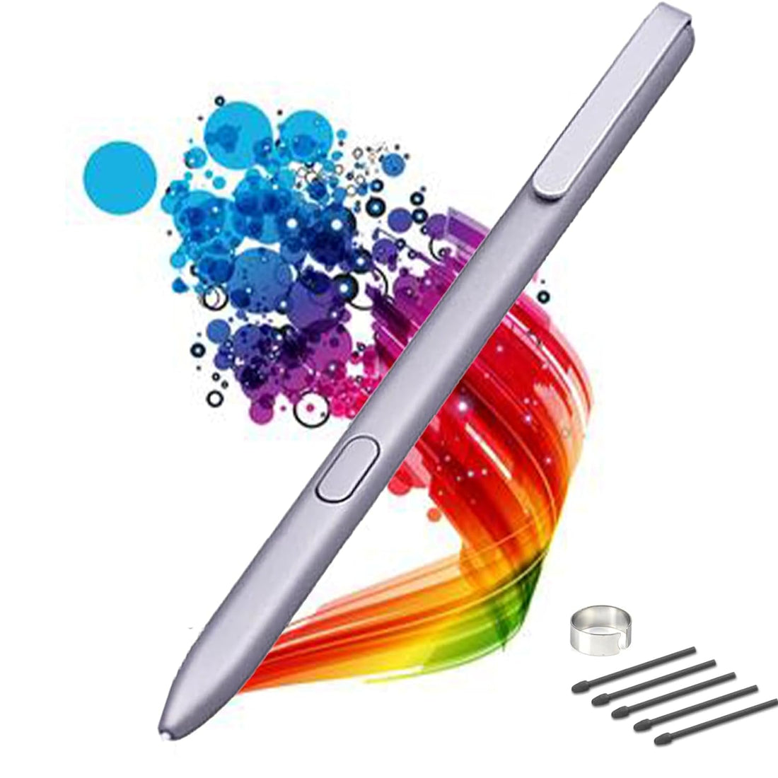 Silvery Marker Pen for Remarkable 1/2 Tablet Notebook, Stylus Marker Pen Replacement,No Charging Needed,No Setup,No Built in Eraser Enhance Your Digital Experience EMR Device Compatible