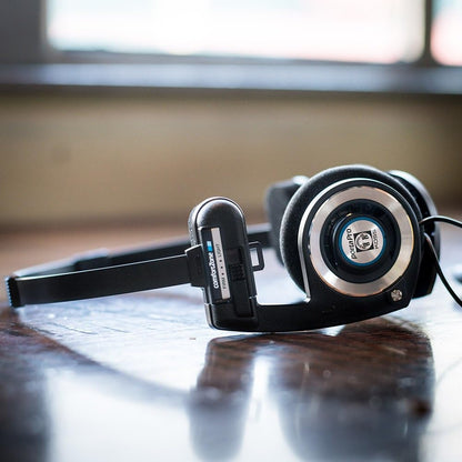 Koss Porta Pro Black On-Ear Headphones – In Use