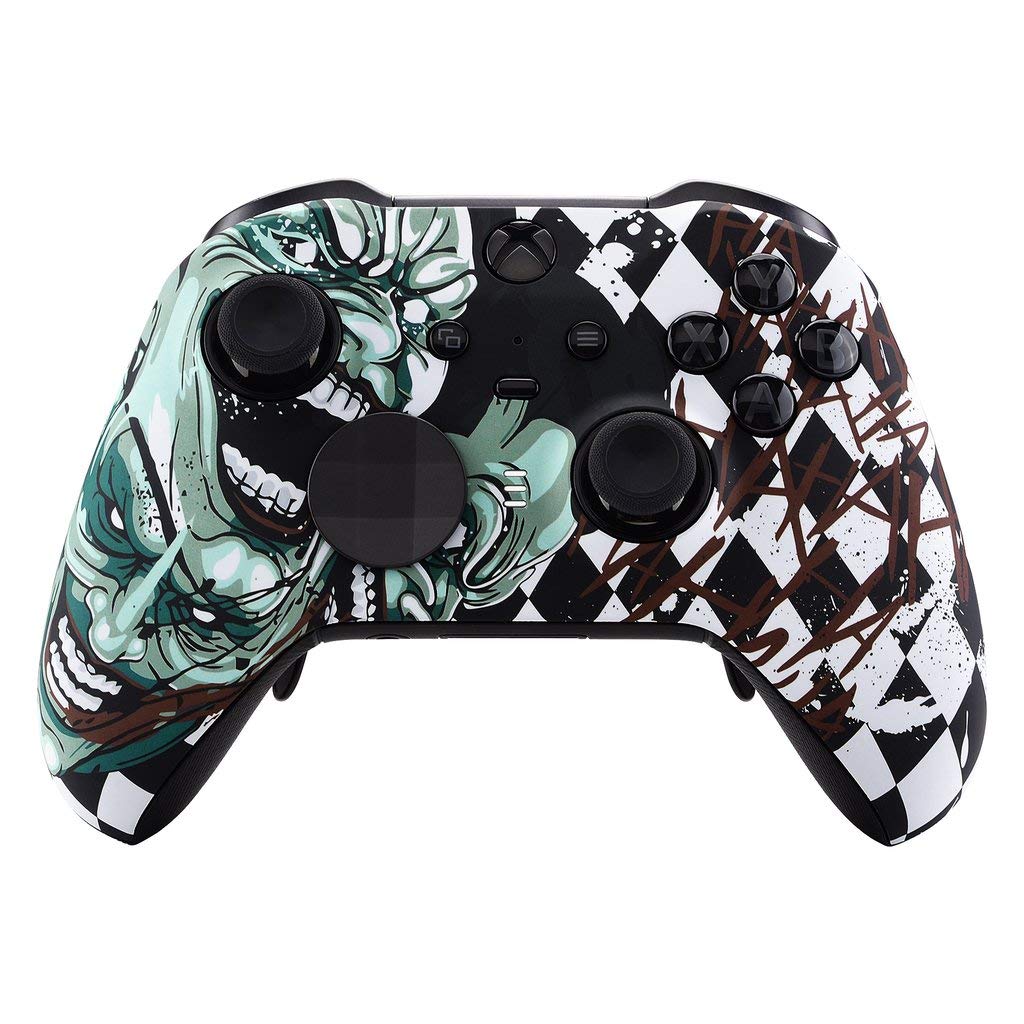 Mask UN-MODDED Custom Controller Compatible with Xbox ONE Elite Series 2 Soft Touch Finish