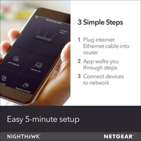 NETGEAR Nighthawk X6S AC4000 Tri-Band WiFi Router, Gigabit Ethernet, MU-MIMO, Compatible with Amazon Echo/Alexa (R8000P)