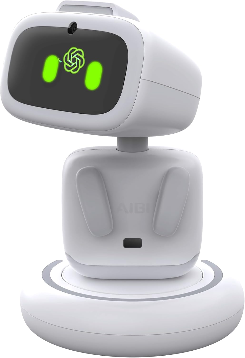 Aibi Pocket Pet: Wearable Robot – Front View