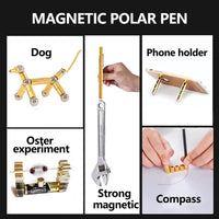 BIECHOUWO 2022 Newest toy pen, decompression magnetic metal pen, multifunctional writing magnet ballpoint pen, gift for kids or