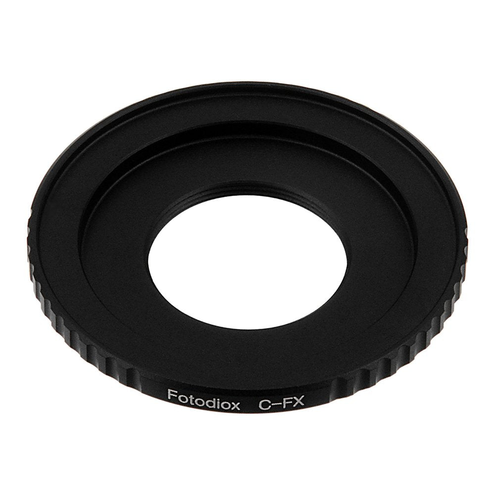 Fotodiox Lens Mount Adapter - C-Mount CCTV/Cine Lens to Fujifilm X-Series Mirrorless Camera Body