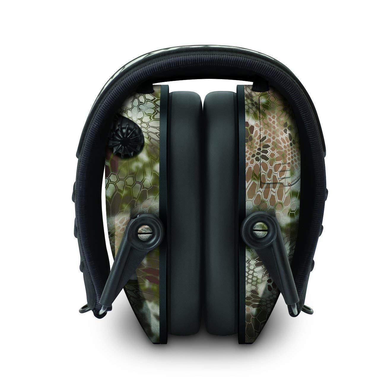 Walkers Razor Slim Electronic Shooting Hearing Protection Muff (Sound Amplification and Suppression) with Protective Case