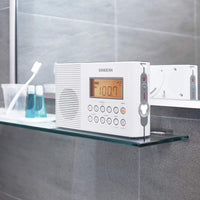 Sangean H201 AM/FM Digital Shower Radio