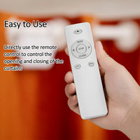 pkshicore 2022 New Automatic Curtain Opener,Roman Pole Curtain Switch Robot,Smart Electric Curtain,One Button Remote Control Switch,Easy to Install,The Elderly and Children Can Use（2 Counts）